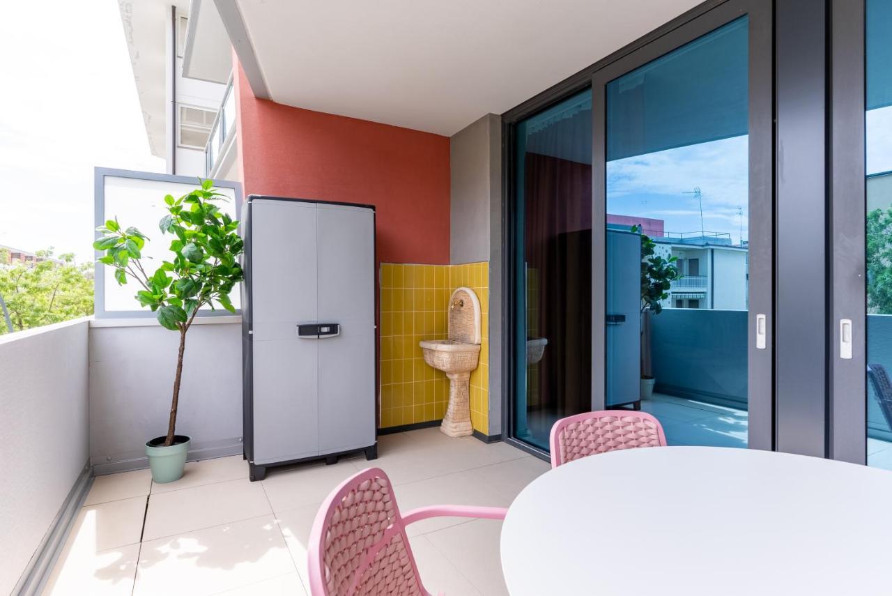 Aparthotel Zefiro Com Design, Large Terrace, Bike, Near Beach And Thermal 格拉多 外观 照片