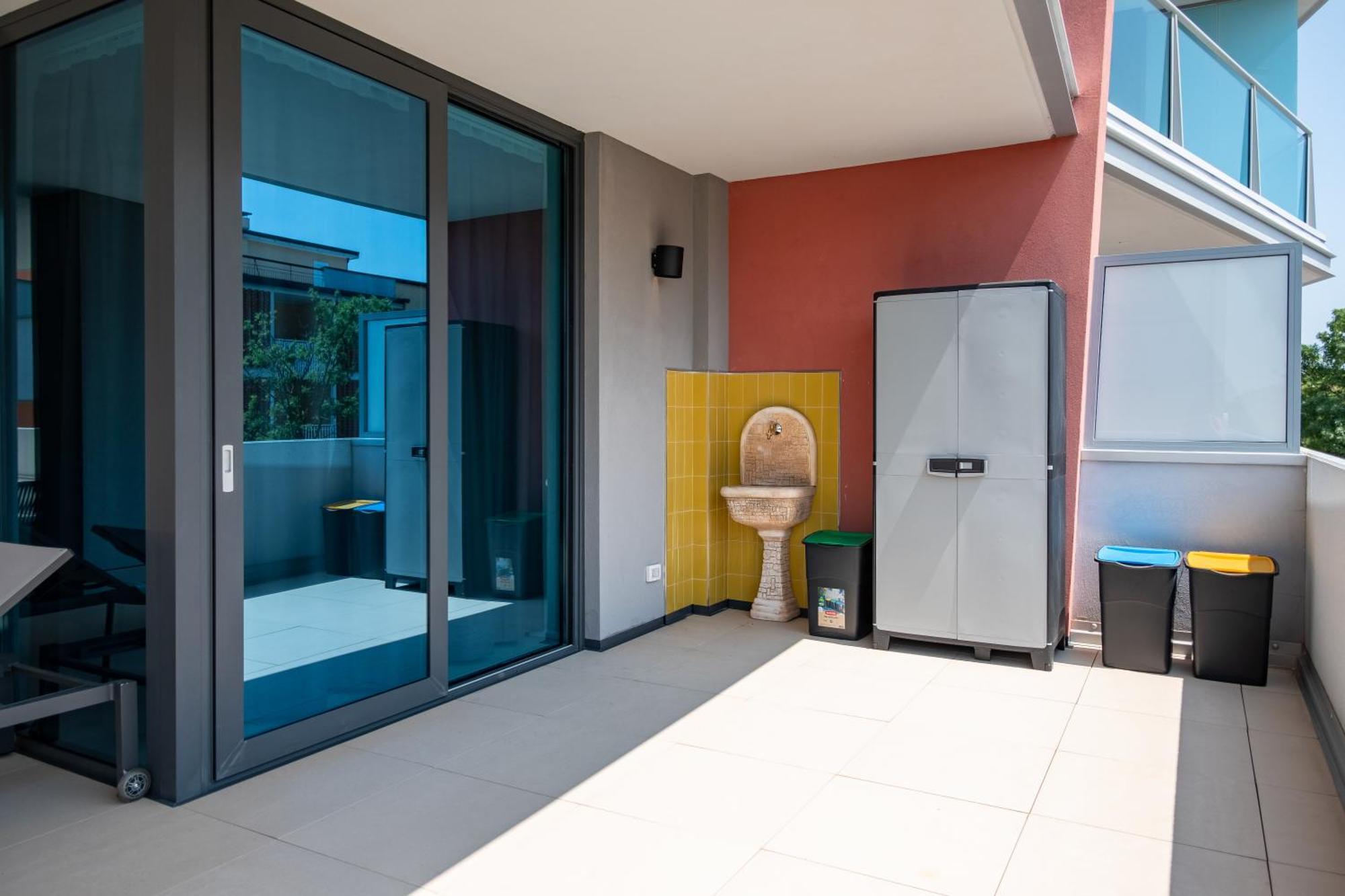 Aparthotel Zefiro Com Design, Large Terrace, Bike, Near Beach And Thermal 格拉多 外观 照片