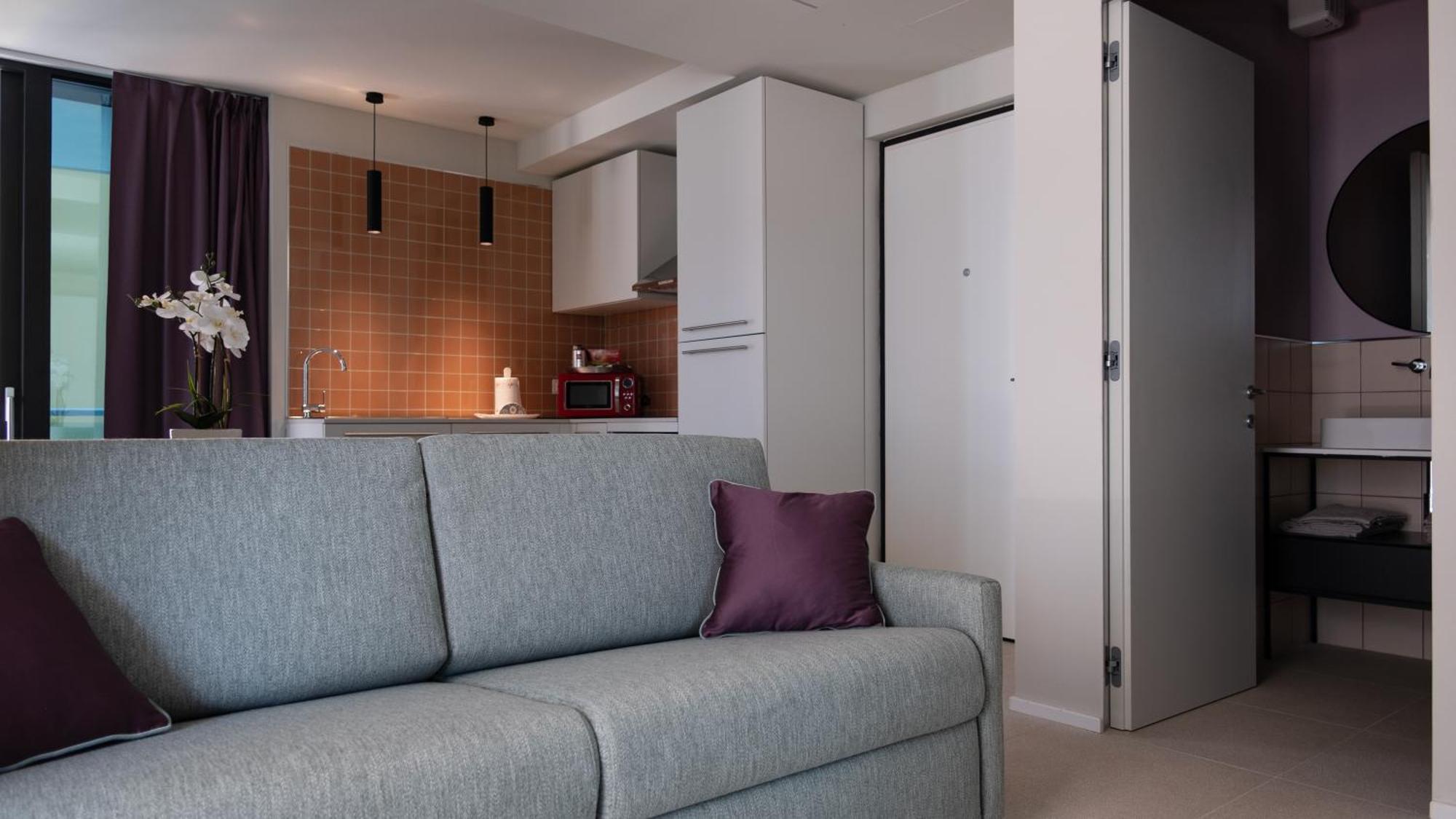 Aparthotel Zefiro Com Design, Large Terrace, Bike, Near Beach And Thermal 格拉多 外观 照片